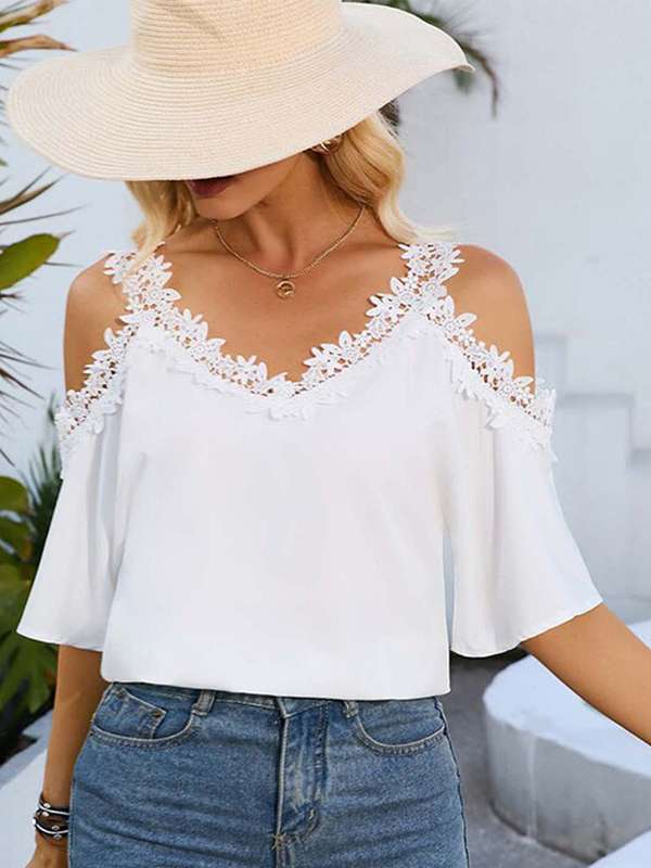 cold shoulder tops