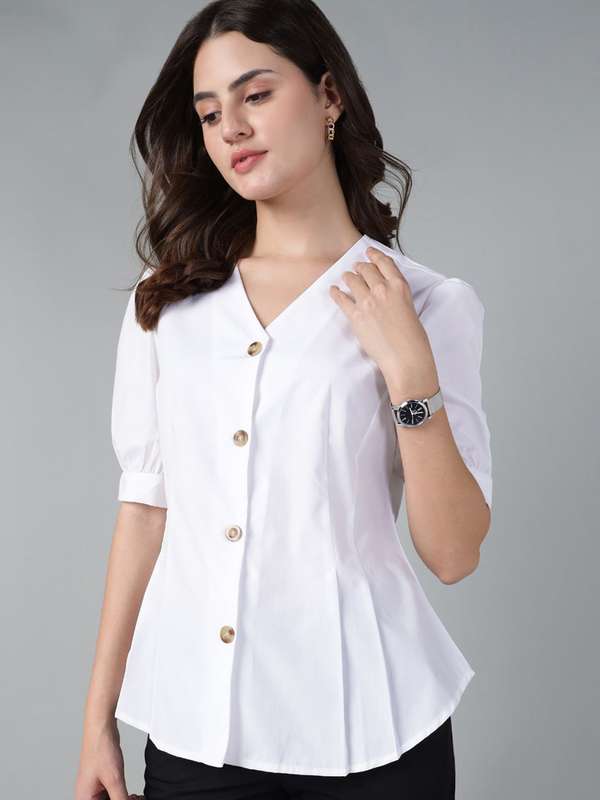 myntra ladies formal tops
