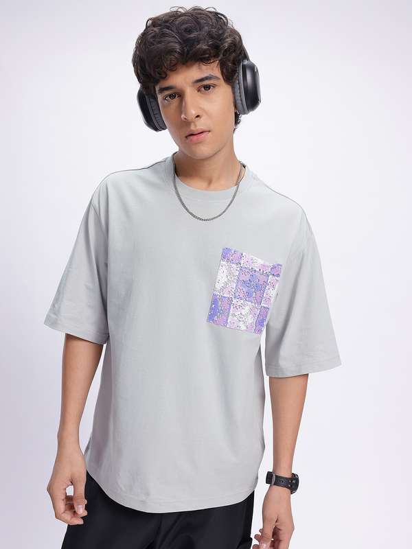 everyone pocket tee shirt(ASH GRAY)Lサイズ（Custom Pockets Shirts 