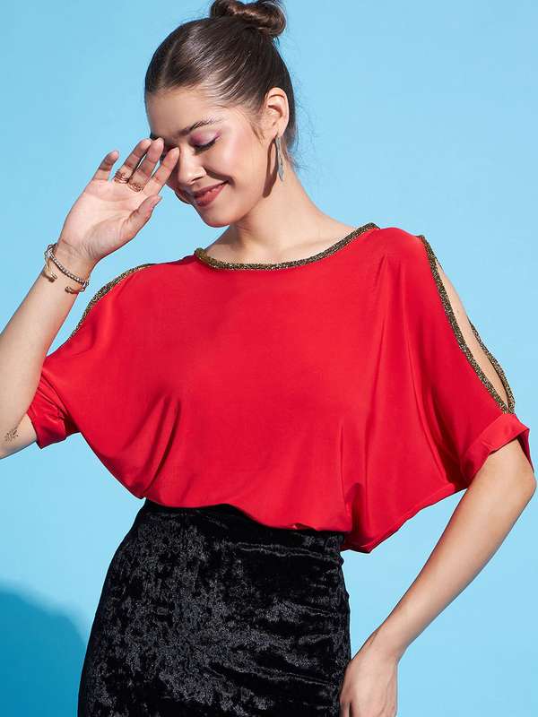 batwing tops myntra