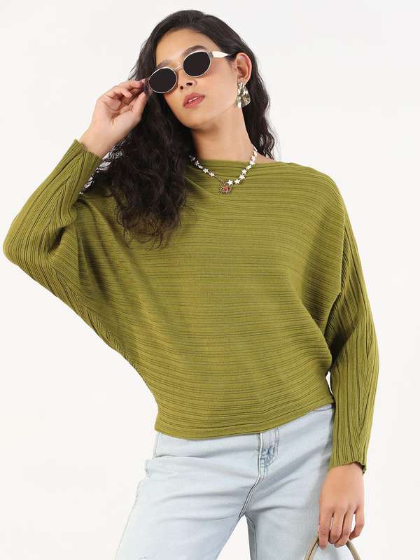 batwing tops myntra