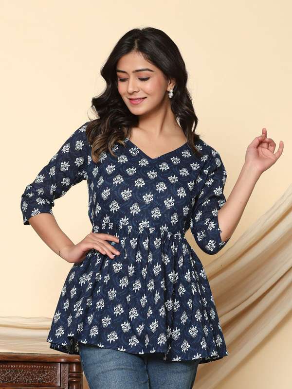 ethnic peplum tops