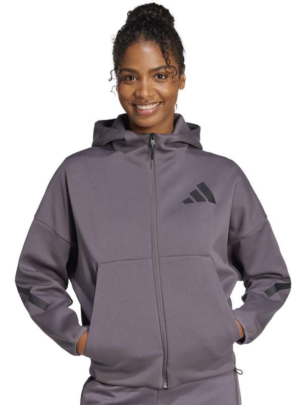 gray adidas jacket