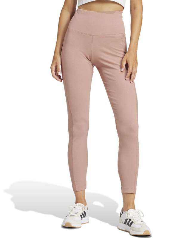 adidas leggings peach