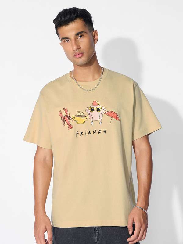 friends t shirt myntra