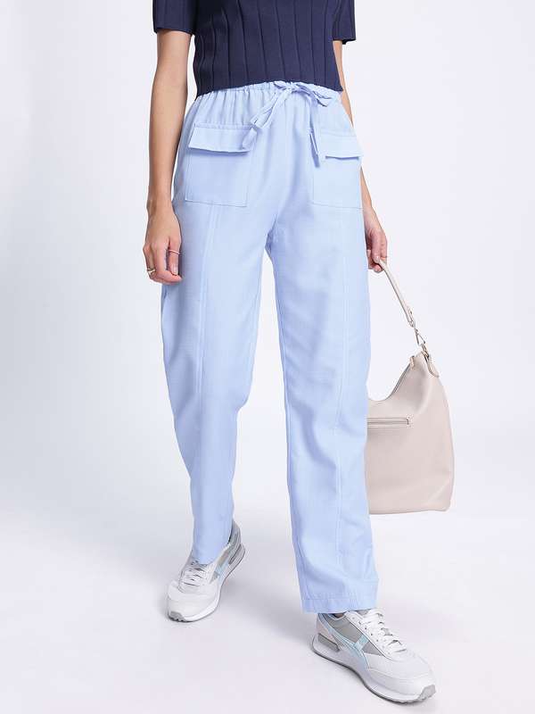 Paper Bag Trousers - Buy Paper Bag Trousers online in India