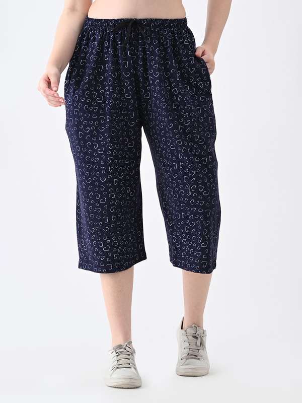 Women Loose Fit Capris - Buy Women Loose Fit Capris online in India