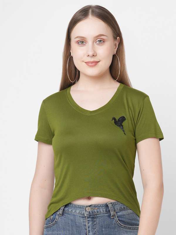 Buy Tan Tops for Women by Mish Online