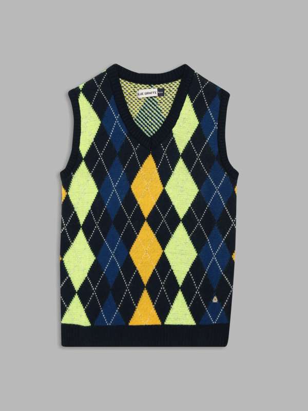 Girls top sleeveless cardigan