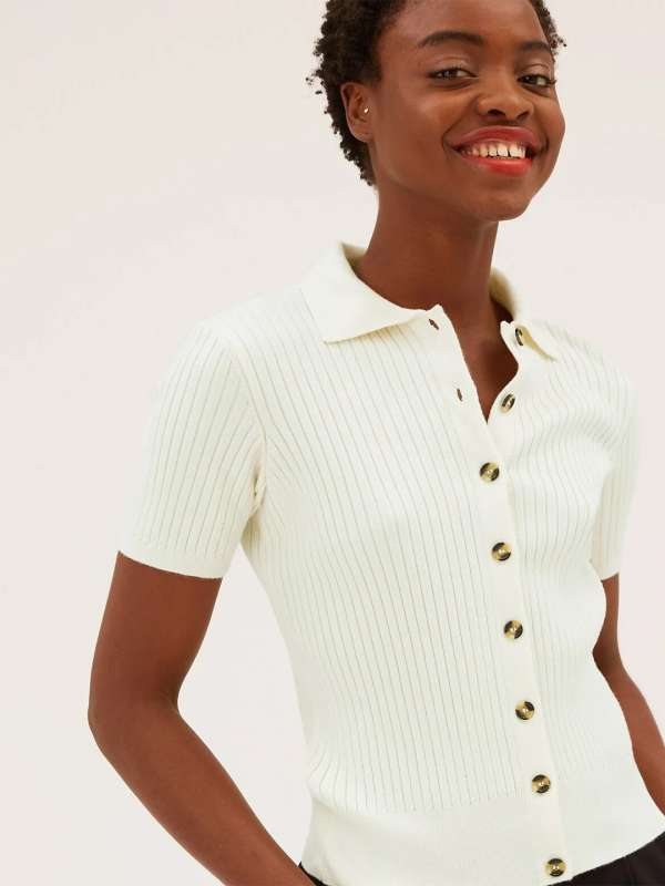 Marks and spencer on sale short sleeve cardigan