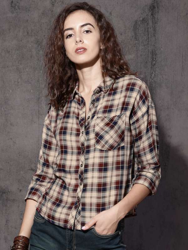 myntra ladies shirts