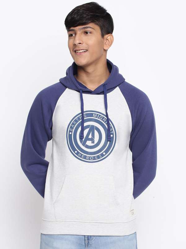 Avengers hooded sweatshirt hotsell