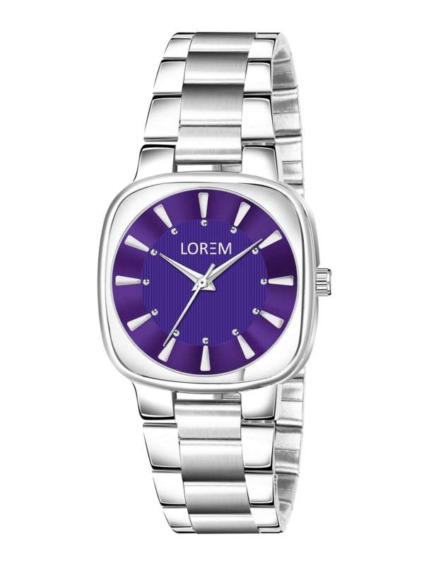 Purple colour ladies watches online
