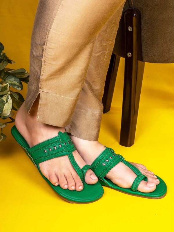 Kolhapuri wedges on sale myntra