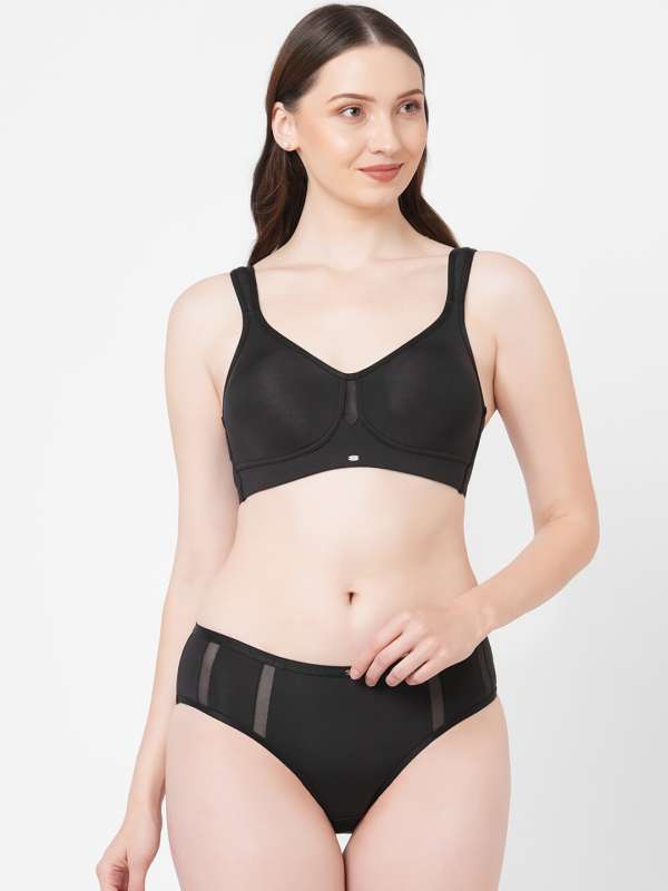 Buy CUKOO Lacy Black Lingerie Set Online at Best Prices in India