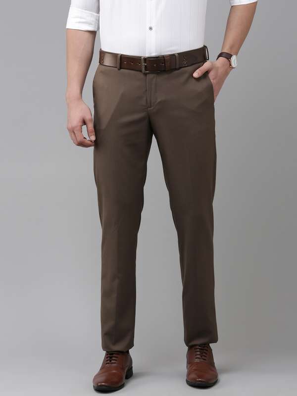 Buy Arrow Dark Grey Slim Fit Checks Trousers for Mens Online  Tata CLiQ