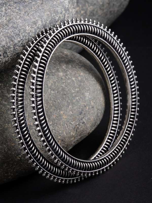 Set Of 2 Silver German Bangles 8233129htm Buy Set Of 2 Silver