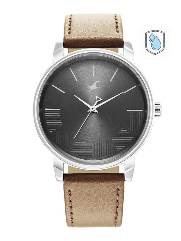 Leather belt for fastrack watch clearance