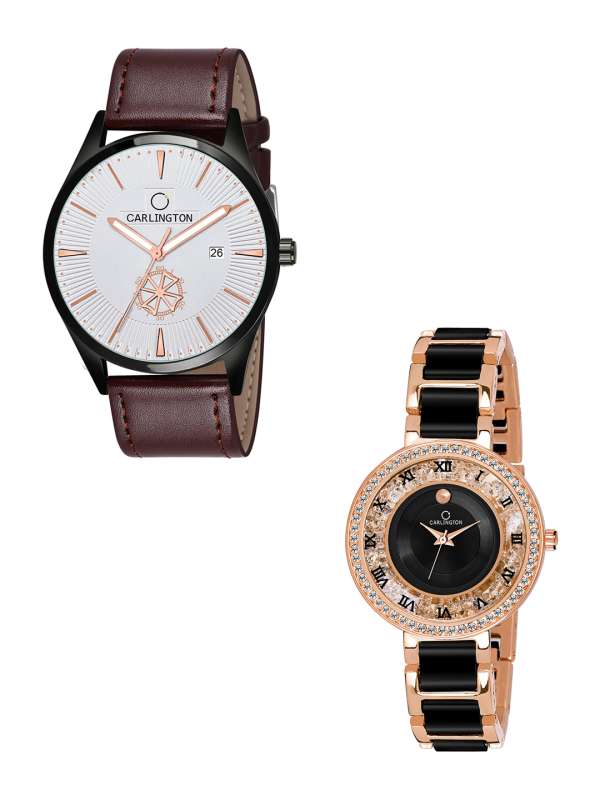 New Latest Designer Combo Of Analog Watch For Couple Buy New