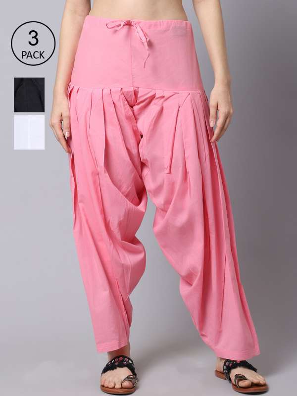 Jcss Pants : Buy Jcss Womens Solid Patiala Pants Beige Online | Nykaa  Fashion