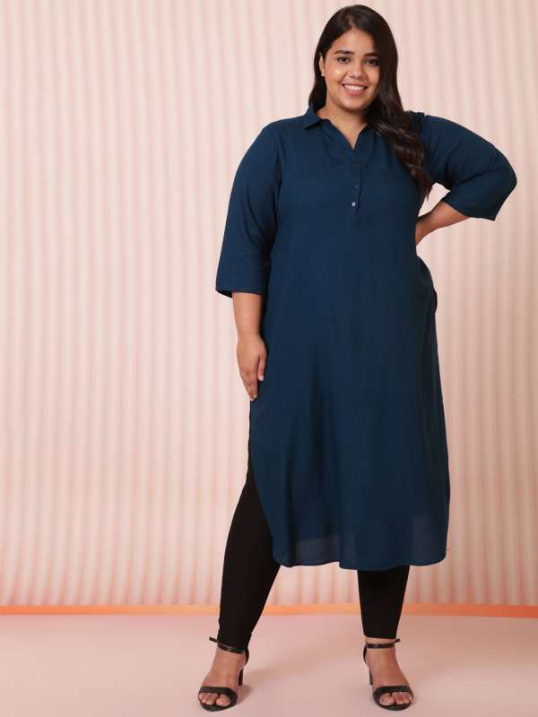 Amydus plus size kurtis clearance