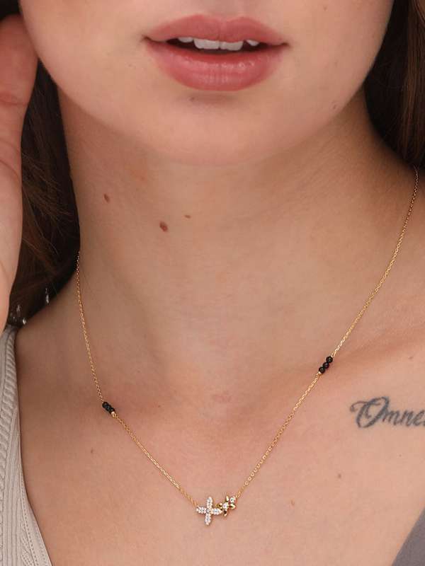 Small mangalsutra designs diamond outlet