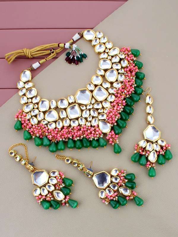 Red Green Kundan Buy Red Green Kundan online in India