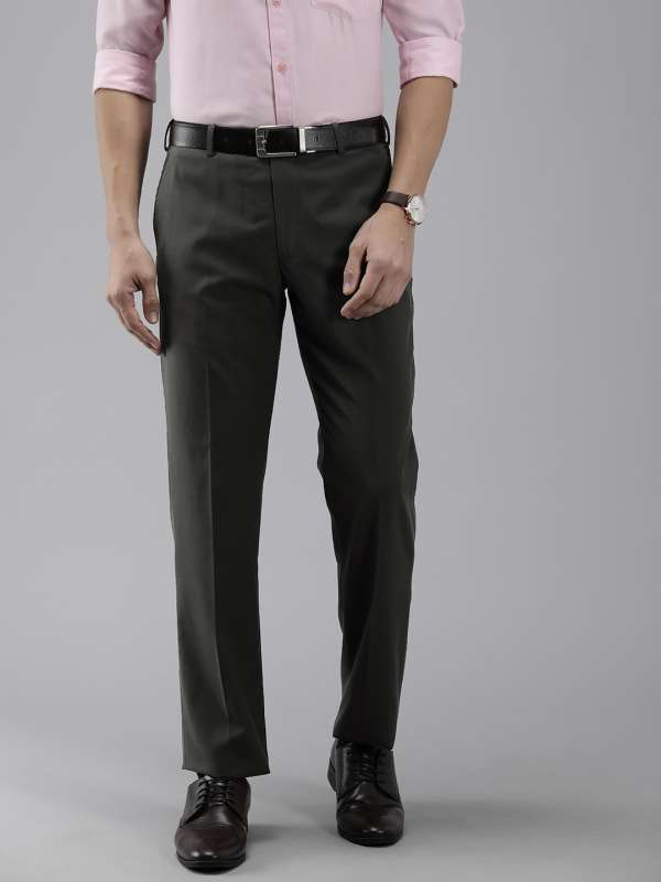 Dark Grey Wrinkle Free Smart Fit Formal Trouser  Trendsetter Clothing