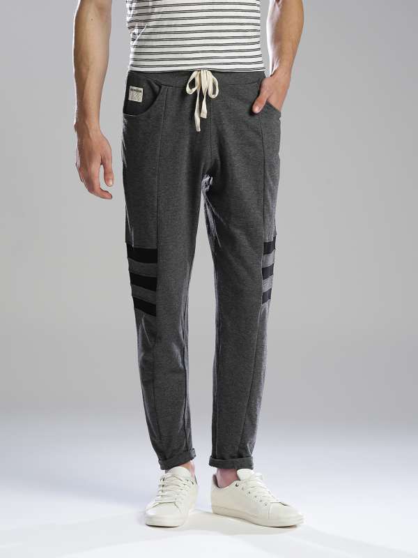 Charcoal grey track best sale pants