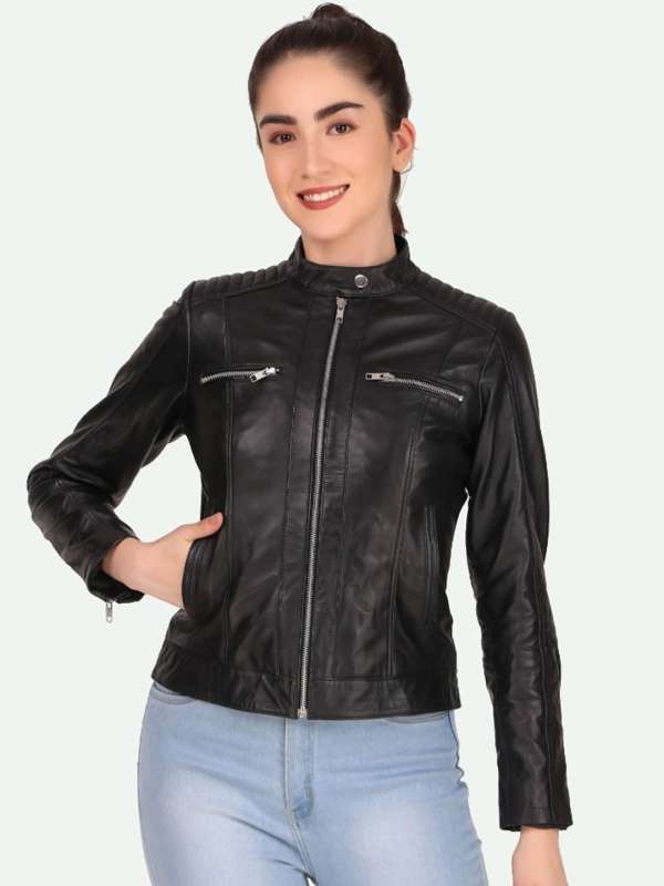 Women Black Leather Jackets Buy Black Leather Jackets for Women