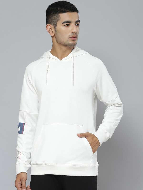 A white hoodie discount