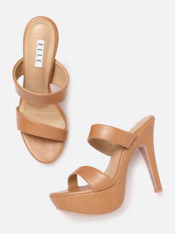 Tan stilettos outlet