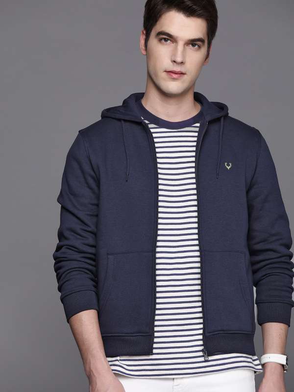 Navy blue men's sweatshirt hotsell
