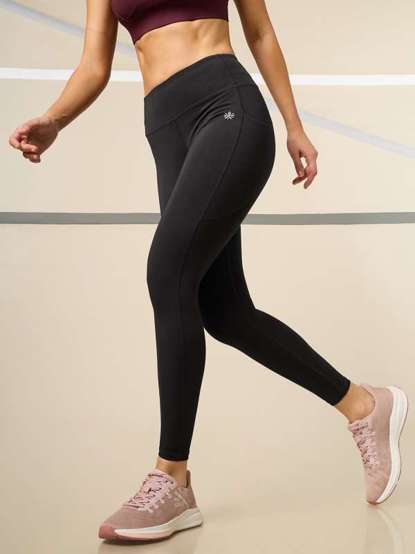Buy Cultsport High Waist Running Tights with Side Pocket online