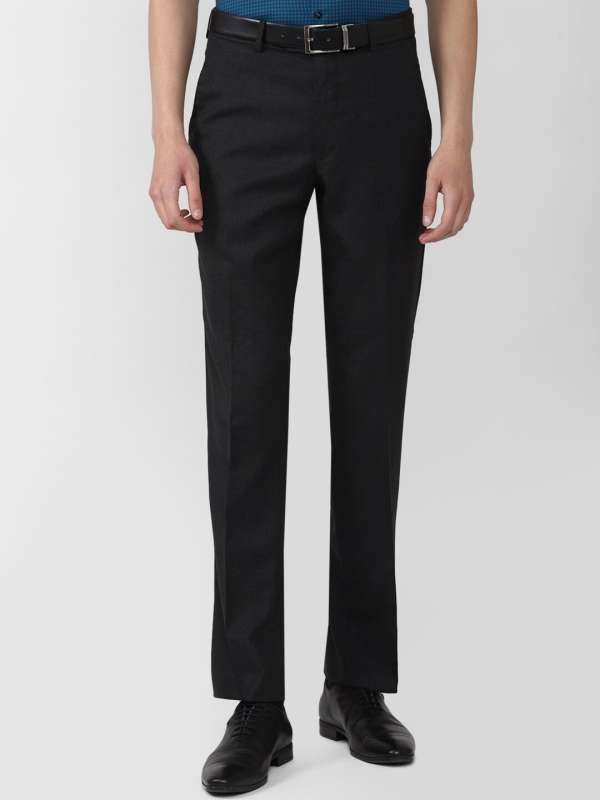 Grey Pleated Vigo Trousers in Pure Wool  SUITSUPPLY India