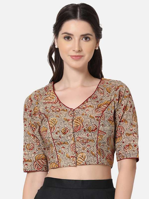 Cotton blouse collar best sale neck design