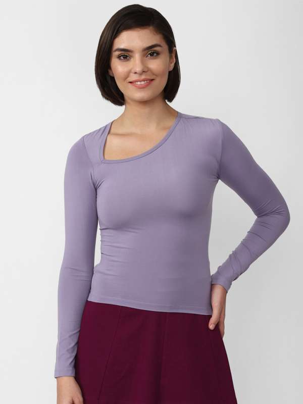 Purple tops forever 21 sales