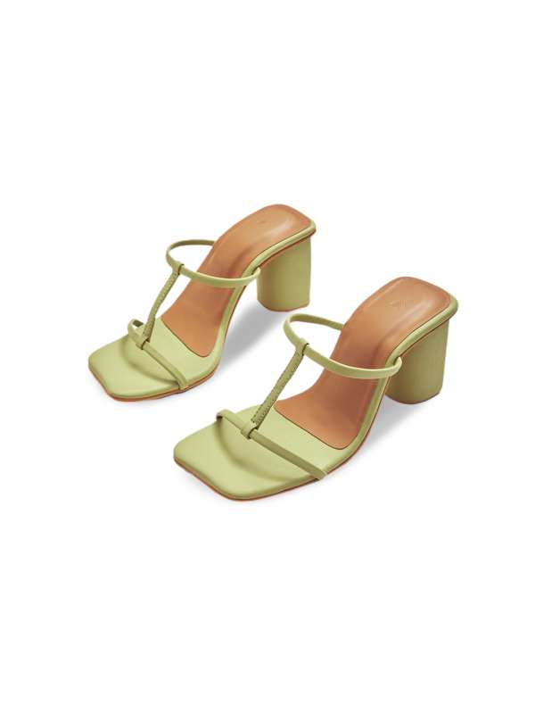 Lime green sandals women's shoes 2025
