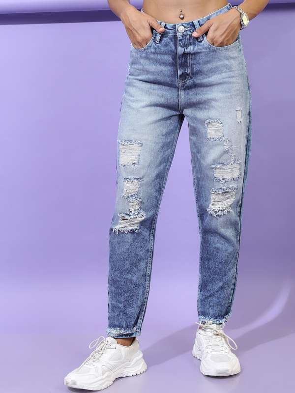 Denim jeans myntra hot sale