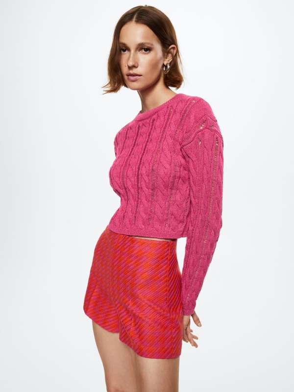 Fuchsia deals pink sweater