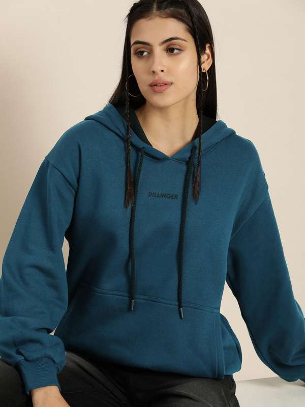Oversized Hooded Sweatshirts For Women - Buy Oversized Hooded Sweatshirts  For Women online in India
