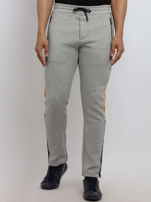 Charcoal grey track pants on sale