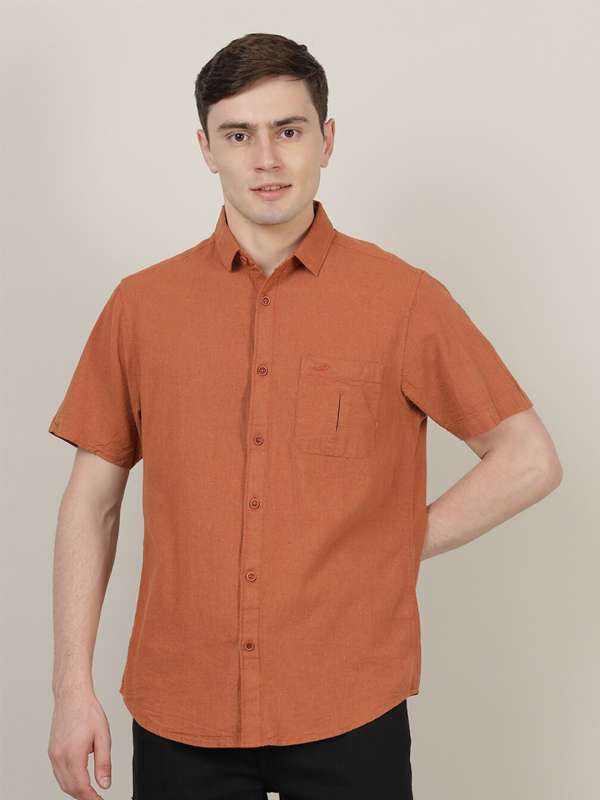 Copper Men Shirts Casual - Buy Copper Men Shirts Casual online in