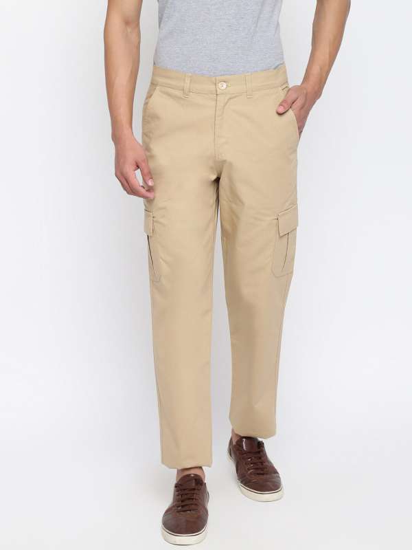 Fabindia Cotton Check Slim Fit Casual Pant