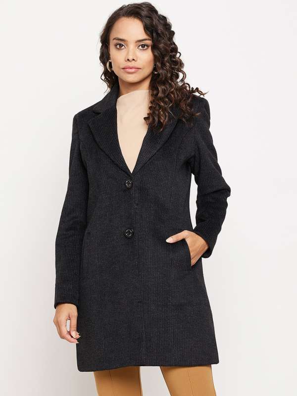 Womens black outlet dress coat