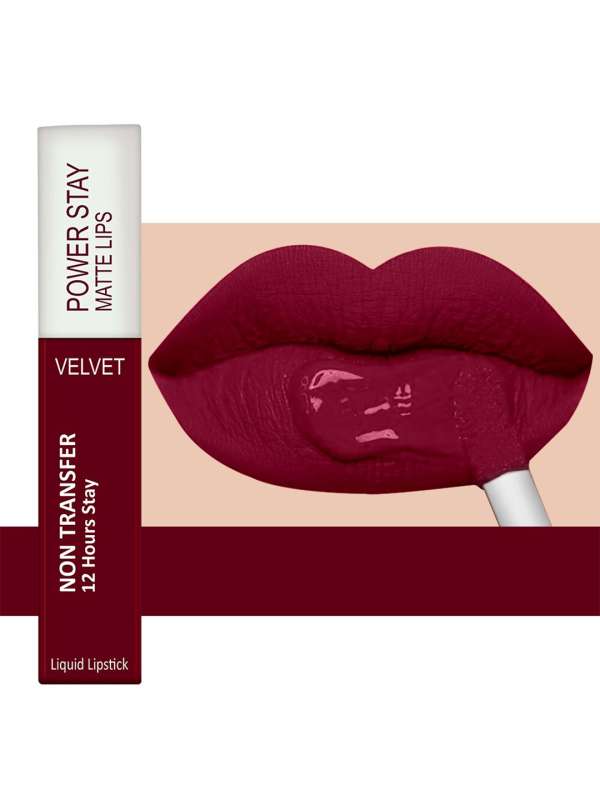 Maroon color new arrivals lipstick matte