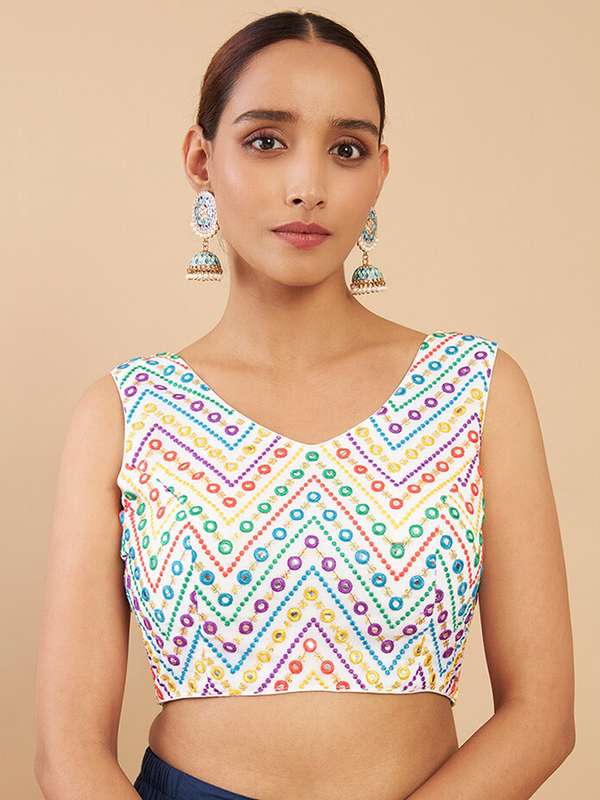 ladies white sleeveless blouses