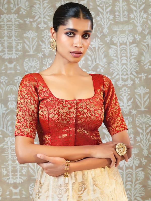 Simple saree blouse design stock image. Image of simple - 122344373-nlmtdanang.com.vn