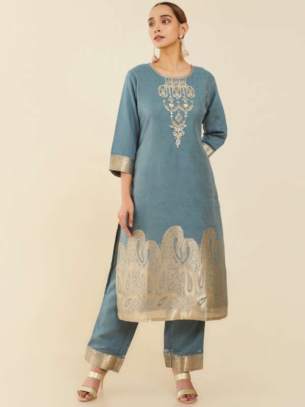 Kurta design from saree store