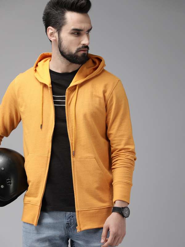 Roadster mustard yellow sweatshirt on sale